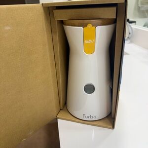 Furbo White Dog Camera with Treat Dispenser